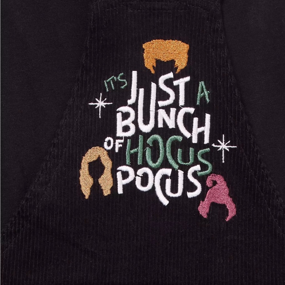 Disney Hocus Pocus Embroidered Icons Overall Dress‎ — BoxLunch Exclusive - Picture 5 of 5